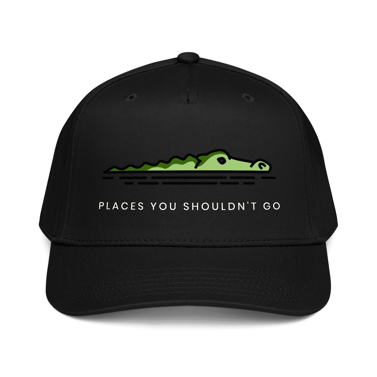 Gator Hat in Black
