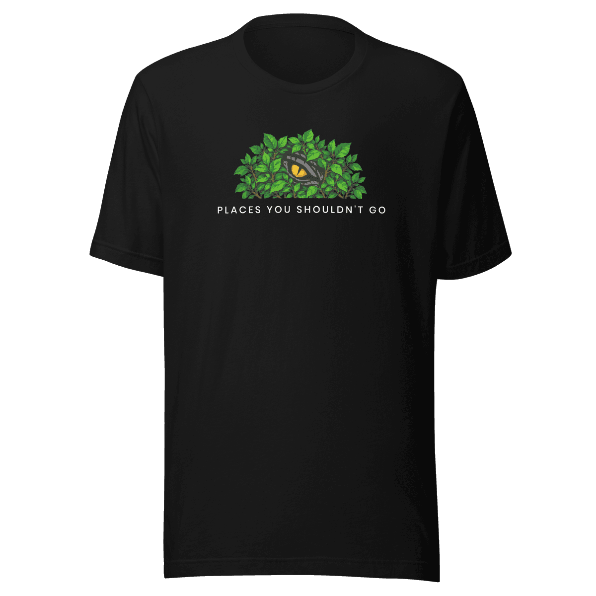 Danger Lurking T-Shirt in Black