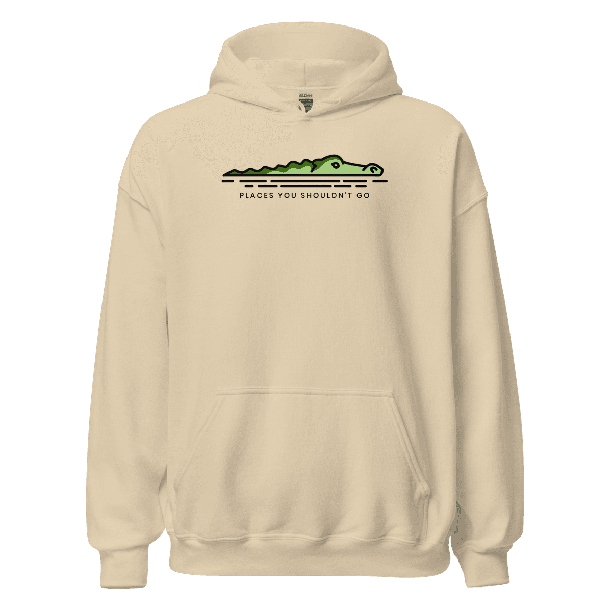 Gator Hoodie in Sand
